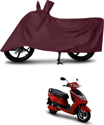 DeepShakshi AUTOMOTIVE Waterproof Two Wheeler Cover for Okinawa(Ridge, Maroon)