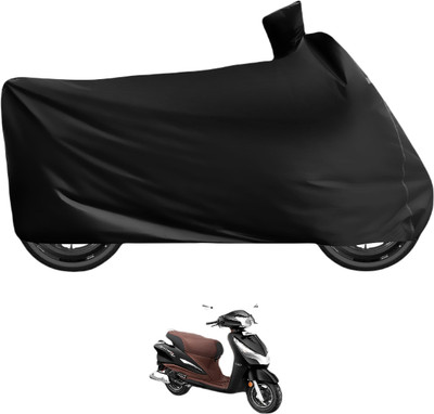 Auto Hub Waterproof Two Wheeler Cover for Hero(Destini 125, Black)