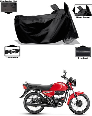 CODOKI Waterproof Two Wheeler Cover for Hero(HF Dawn BS6, Black)