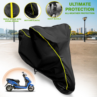 GARREGE Waterproof Two Wheeler Cover for Evolet(Derby, Black)