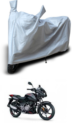 PAGORA Waterproof Two Wheeler Cover for Bajaj(Pulsar 125 Neon, Silver)
