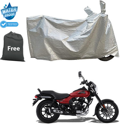 CODOKI Waterproof Two Wheeler Cover for Bajaj(Avenger 150 Street, Silver)