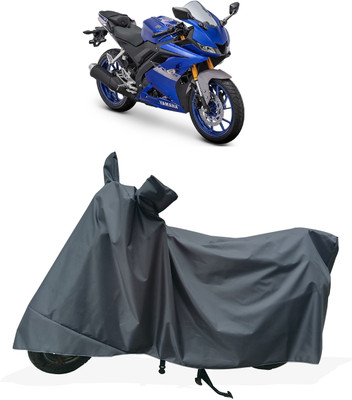 Tricway Two Wheeler Cover for Yamaha(YZF-R15 V3 BS6, Grey)