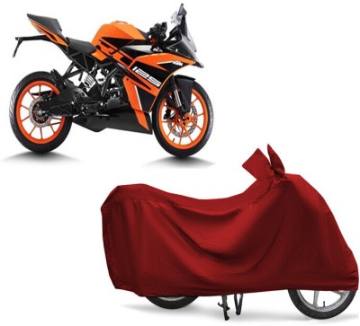 EGAL Two Wheeler Cover for KTM(RC 125 BS6, Maroon)