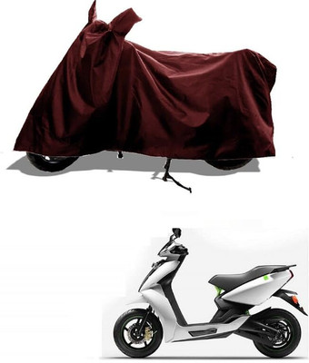 KEDIT Two Wheeler Cover for Ather(450, Maroon)