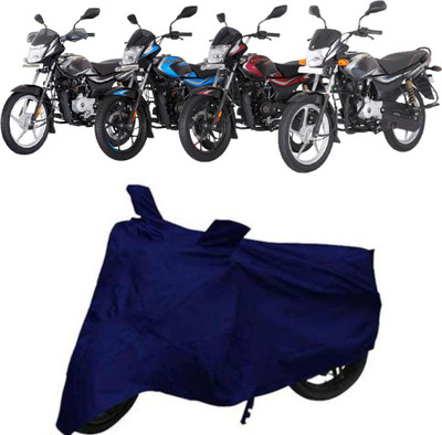 AutoGalaxy Waterproof Two Wheeler Cover for Bajaj(Platina, Blue)
