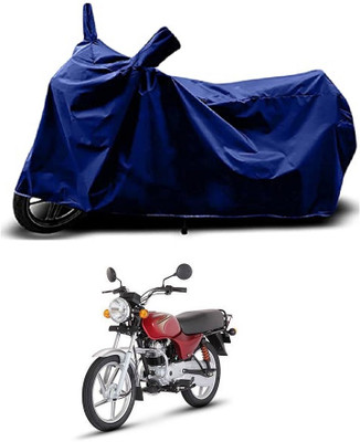 VESMEI Two Wheeler Cover for Bajaj(Boxer AT, Blue)