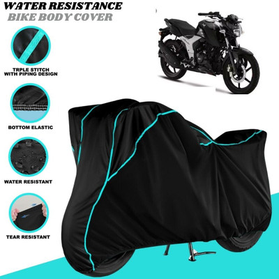SRP PRODUCT Waterproof Two Wheeler Cover for TVS(Apache RTR 160, Black)