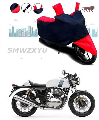 smwzxyu Waterproof Two Wheeler Cover for Royal Enfield(Continental GT, Red, Blue)