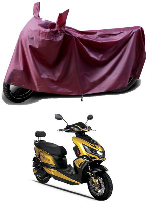 APNEK Waterproof Two Wheeler Cover for Okinawa(Praise, Maroon)