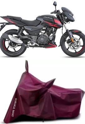 gurukul mart Waterproof Two Wheeler Cover for Bajaj(Discover, Black)