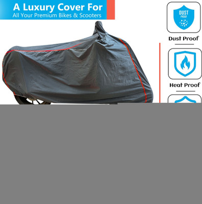 FAMEXON Waterproof Two Wheeler Cover for Hero(Dash, Grey)