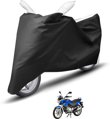 Caronix Waterproof Two Wheeler Cover for Bajaj(Discover 150 f, White)