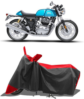 SPECTUS Two Wheeler Cover for Royal Enfield(650GT, Red)