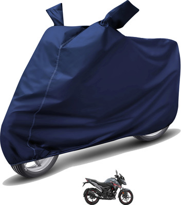 Auto Hub Waterproof Two Wheeler Cover for Honda(X-Blade, Blue)
