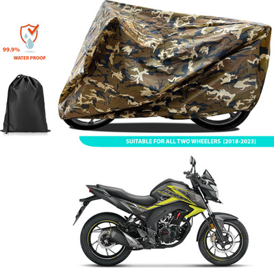 CODOKI Two Wheeler Cover for Honda(CB Hornet 160, Yellow)