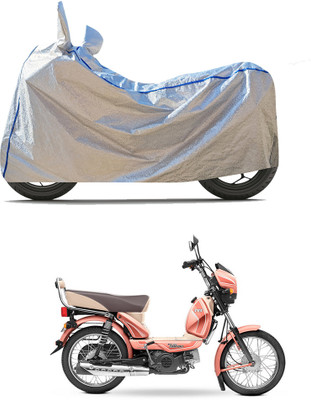 CODOKI Waterproof Two Wheeler Cover for TVS(XL 100, Silver)