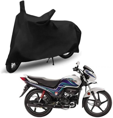 Amozkart Two Wheeler Cover for Hero(Passion Pro TR, Black)
