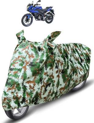 Auto Hub Waterproof Two Wheeler Cover for Bajaj(Pulsar 150, Green)