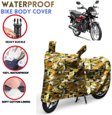 kerwa Waterproof Two Wheeler Cover for Honda(CD 110 Dream, Multicolor)