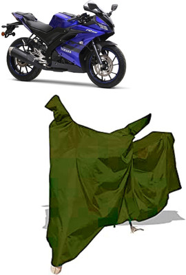 Amexride Two Wheeler Cover for Yamaha(YZF R15 BS6, Maroon)