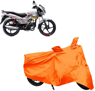 ROYAL AUTO MART Two Wheeler Cover for Mahindra(Centuro, Orange)