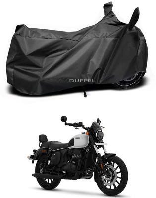 Duffel Two Wheeler Cover for Yezdi(Roadster, Black)