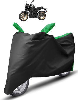 Caronix Two Wheeler Cover for Yamaha(MT-15, Green)