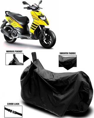 MMSSTAR Waterproof Two Wheeler Cover for Aprilia(Storm 125, Black)