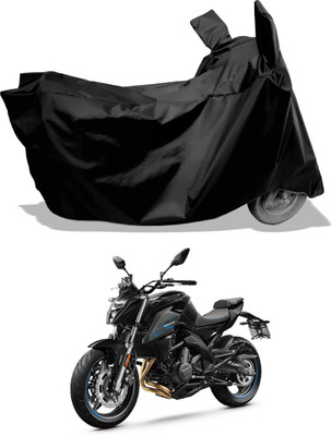 Amexride Two Wheeler Cover for CFMoto(650 NK, Black)