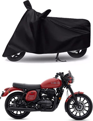 AASHTIK MART Two Wheeler Cover for JAWA(42 BS6, Black)