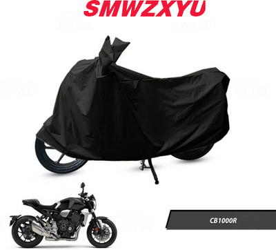 smwzxyu Waterproof Two Wheeler Cover for Honda(CB 1000R, Black)