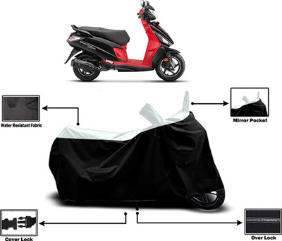 Amexride Two Wheeler Cover for Hero(MotoCorp Maestro Edge 125, White)