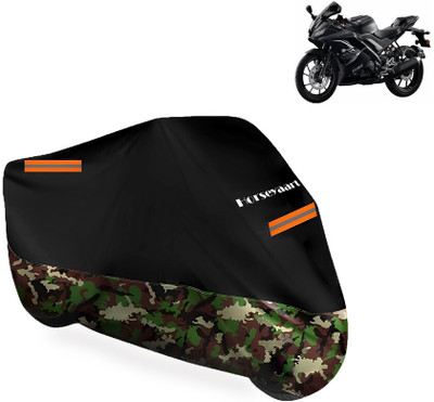 Horseyaart Waterproof Two Wheeler Cover for Yamaha(YZF R15 BS6, Multicolor)