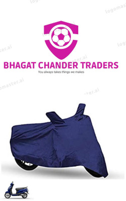 bhagat chander traders Waterproof Two Wheeler Cover for Suzuki(Access 125, Blue)