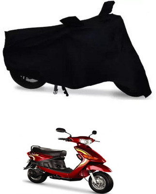 AutoGalaxy Waterproof Two Wheeler Cover for Indus(Yo Spark, Black)