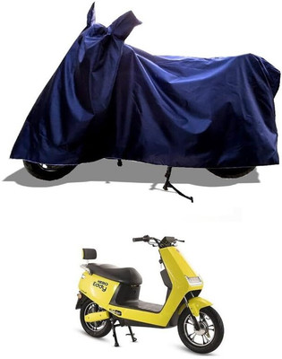 KEDIT Two Wheeler Cover for Hero(Electric, Blue)