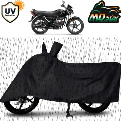 MWBB Two Wheeler Cover for Yamaha(Electric AXLHE-20 BS6, Black)