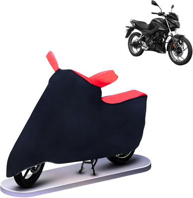KEDIT Two Wheeler Cover for Bajaj(Pulsar N160, Red, Black)