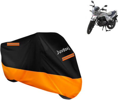 Juvdoxj Waterproof Two Wheeler Cover for LML(Freedom DX, Orange)