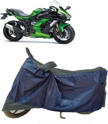 Autoprime Two Wheeler Cover for Kawasaki(Ninja H2 SX, Multicolor)