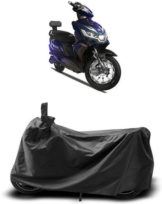 KEDIT Two Wheeler Cover for Okinawa(i-Praise, Black)
