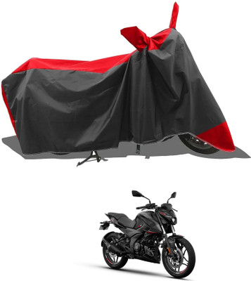 KEDIT Two Wheeler Cover for Bajaj(Pulsar 250, Red)