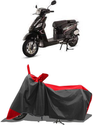 SPECTUS Two Wheeler Cover for Hero(Electric NYX HS500 ER BS6, Red)