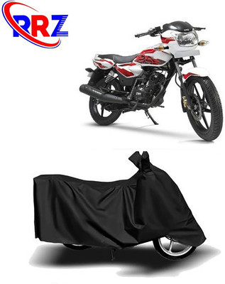 RRZ Waterproof Two Wheeler Cover for TVS(Phoenix 125, Black)