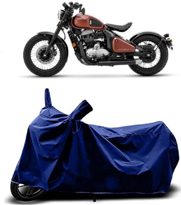 VESMEI Two Wheeler Cover for JAWA(Bobber 350, Blue)