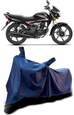 AASHTIK MART Two Wheeler Cover for Honda(CB Shine, Blue)