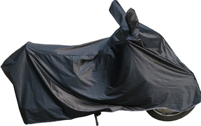 RiderShine Waterproof Two Wheeler Cover for Honda(CB 500, Black)