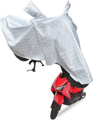 RiderShine Waterproof Two Wheeler Cover for Ampere(Reo Elite, Silver)
