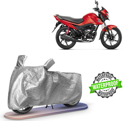 Autoinnovation Waterproof Two Wheeler Cover for Honda, Universal For Bike(Livo, Silver)
